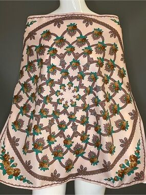 Vintage 70s Glentex Scarf 26 In Excellent Condition